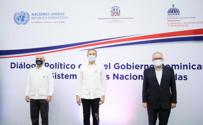 Gobierno dominicano y Sistema de las Naciones Unidas inician diálogo político para agenda común