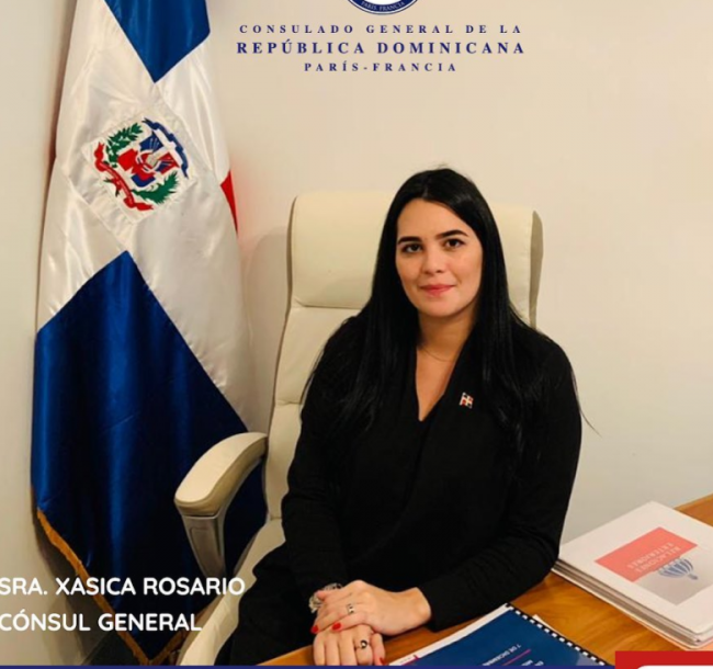 Sra. Xasica Rosario Cónsul General de París
