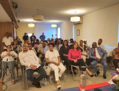 Representantes de seis asociaciones dominicanas en La Spezia