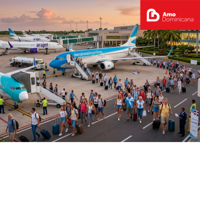 Cerca de 500,000 argentinos visitaron RD
en 2025