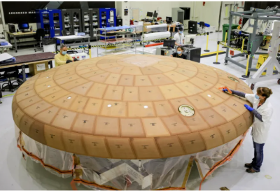 El AVCOAT: el material quese descompone para que astronautas sobrevivan