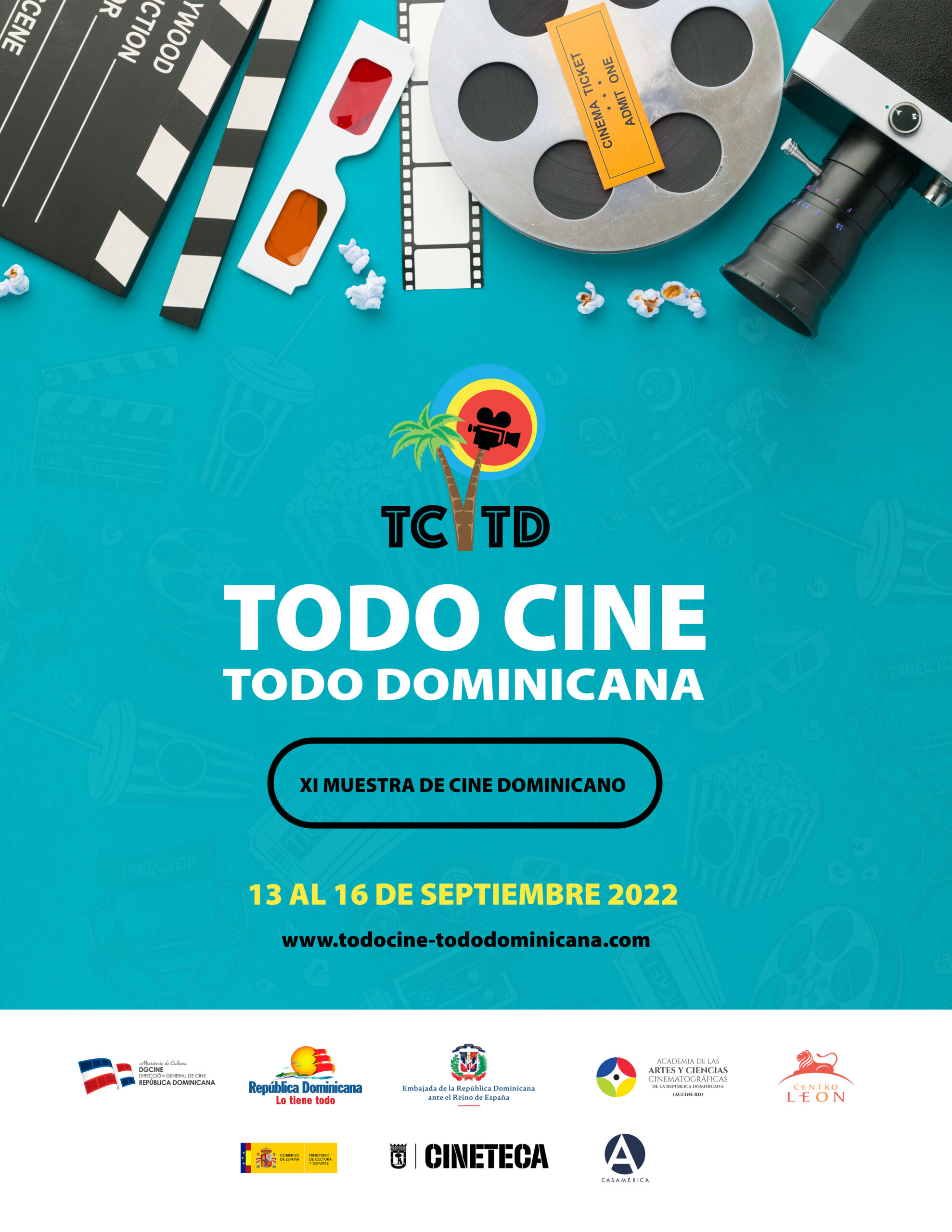 Anuncian en Madrid la XI edición «Todo cine, todo Dominicana 2022»