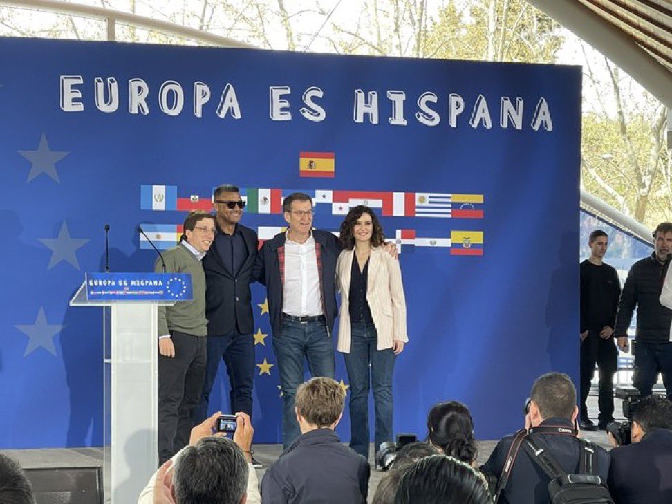 Madrid: Imágenes de la fiesta «Europa es Hispana» del Partido Popular