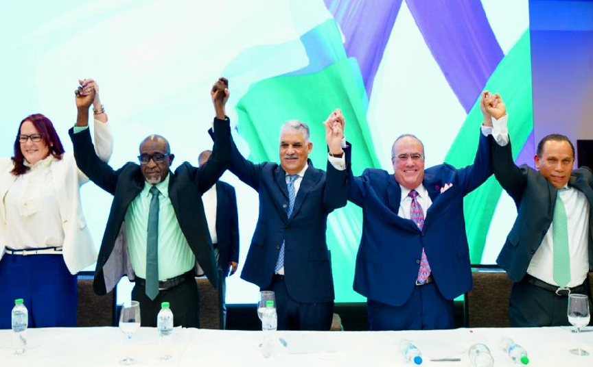 PLD, FP y PRD anuncian acuerdo para formar alianza contra el PRM