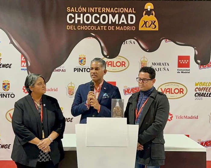 Madrid: RD es distinguida como “Líder mundial en producción del cacao orgánico” en Chocomad