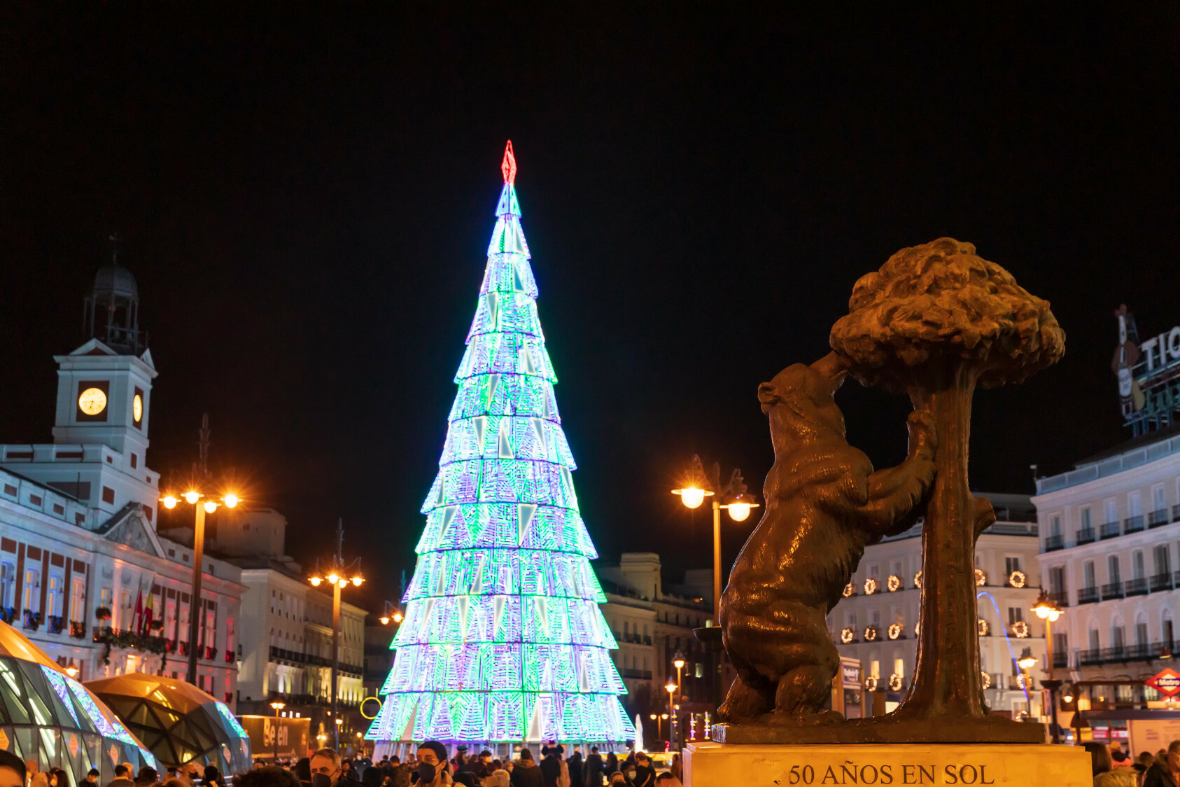 Pistoletazo de salida a la Navidad: Madrid encenderá luces en Puerta de Sol