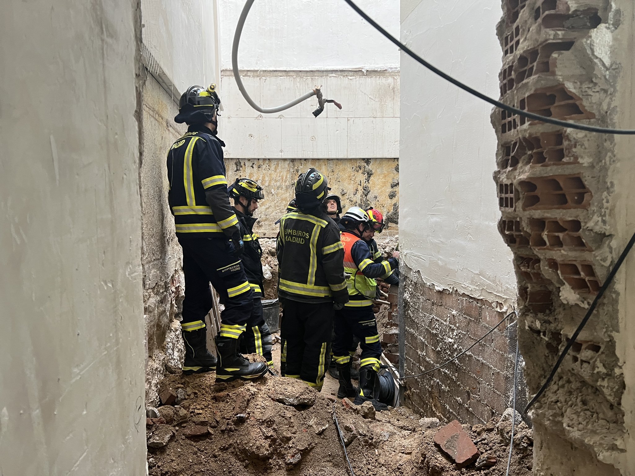 Madrid: Muere dominicano en derrumbe de una obra