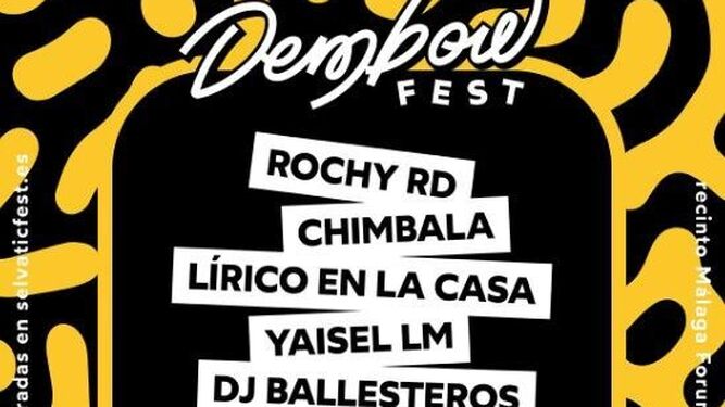El ritmo dominicano llega a Málaga este verano con el Dembow Fest de Selvatic