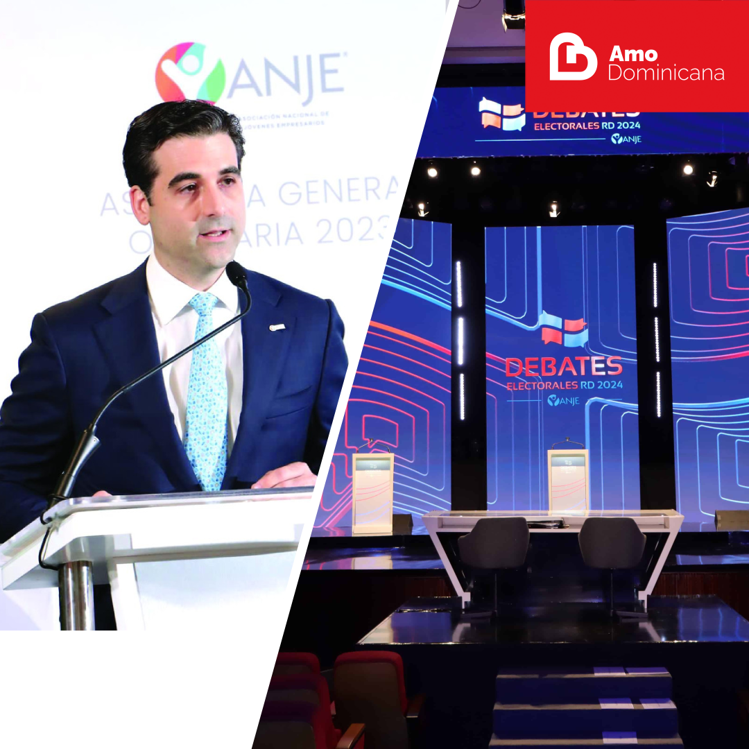 Dominicanos en el exterior, suministro de agua y energía: los grandes ausentes del debate presidencial de ANJE