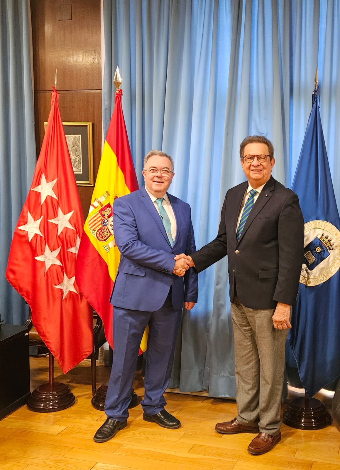 Estudiantes de la UNPHU podrán realizar parte de sus estudios en universidades de España