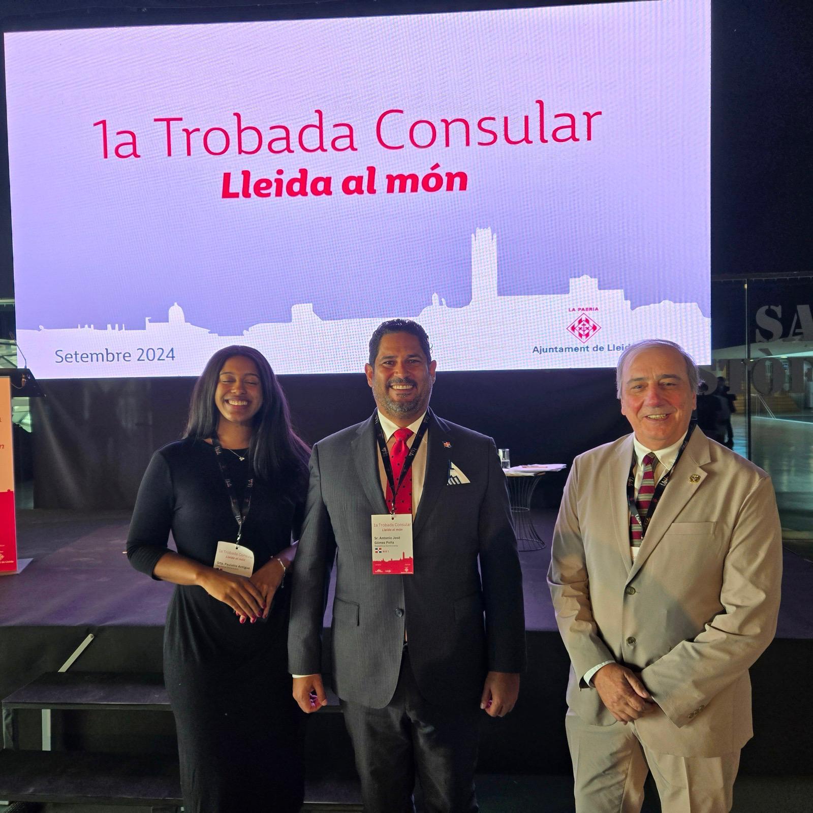Consulado Dominicano en Barcelona participa en encuentro «Lleida en el mundo» Consulado Dominicano en Barcelona participa en encuentro «Lleida en el mundo»