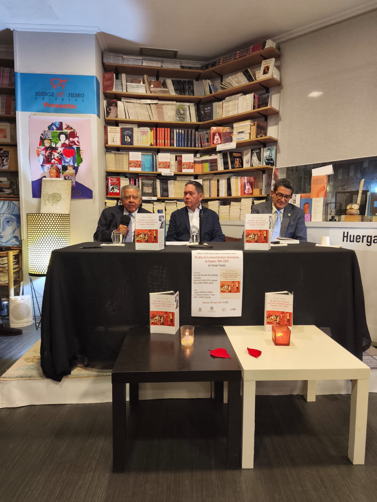 Presentan libro sobre 30 años de literatura dominicana en España
