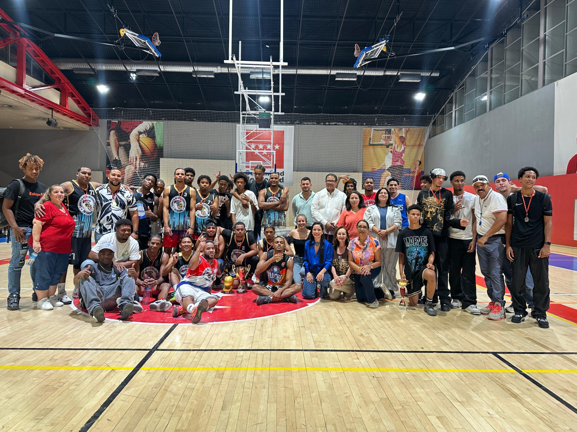 La Liga de Baloncesto Dominicana realizó su XVIII edición de la Canasta de la Integración  