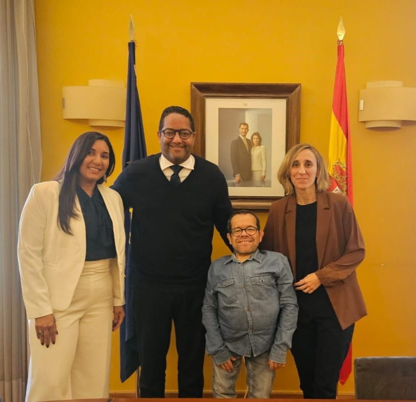 Presidente del CONADIS sostiene agenda de trabajo en España para fortalecer políticas de inclusión en la República Dominicana