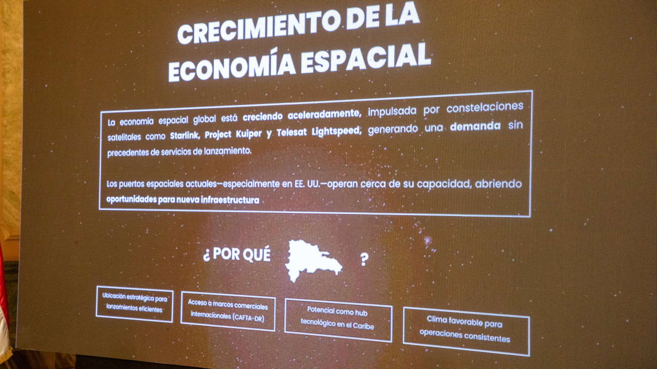 RD presentará primer puerto espacial comercial; inversión supera los US$600 millones