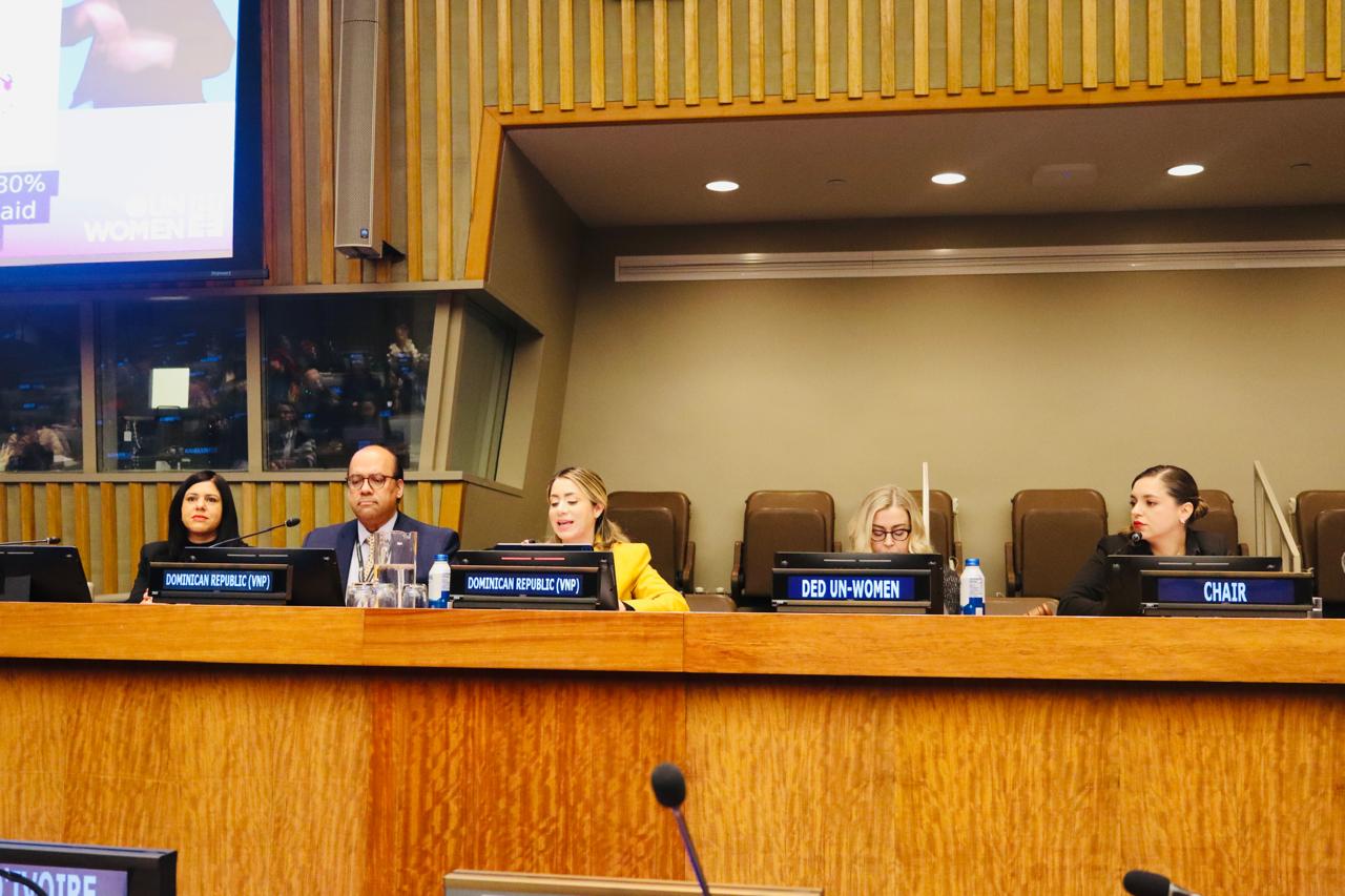 La República Dominicana destaca avances en igualdad de género durante la CSW70 en la ONU