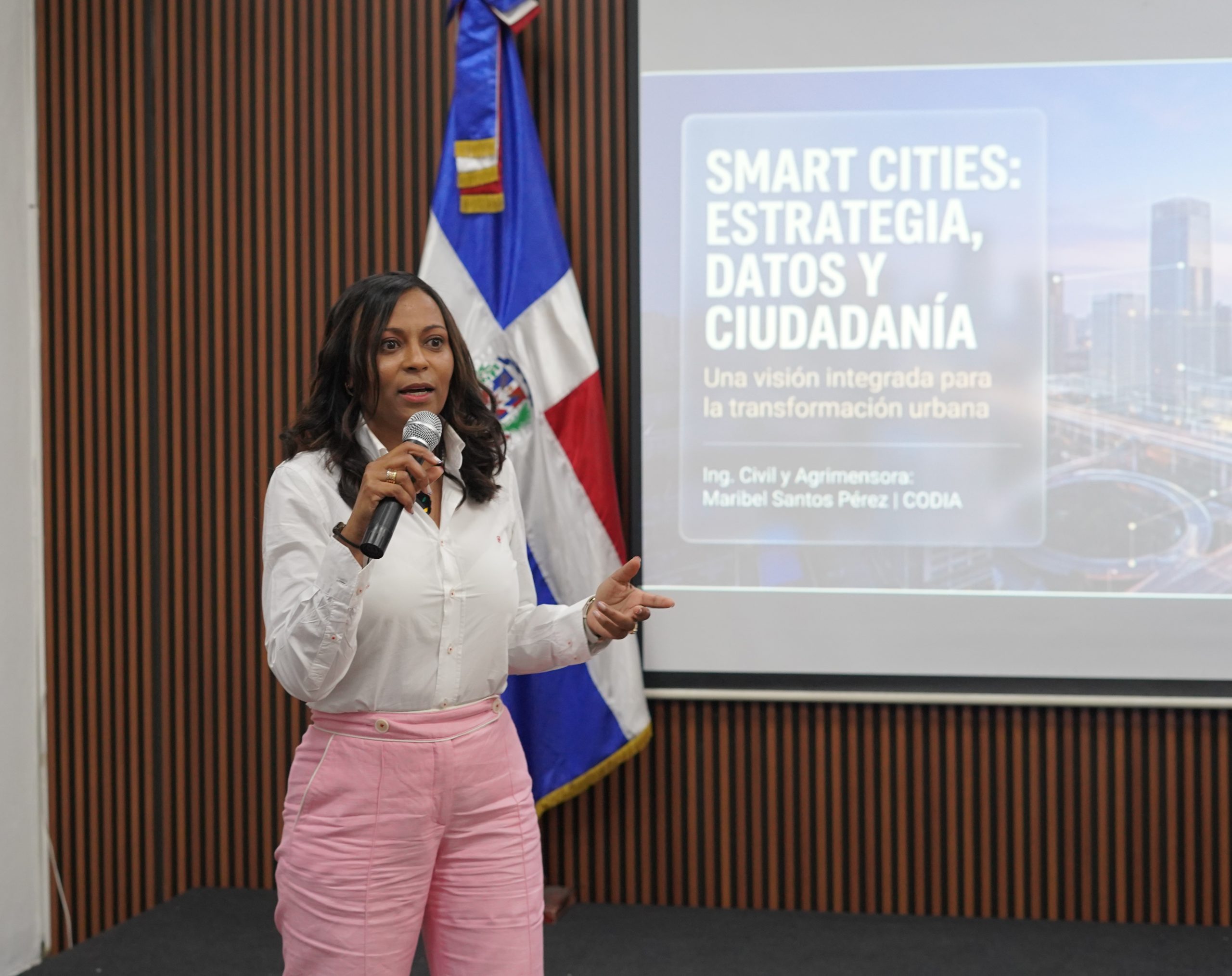 Ingeniera Maribel Santos propone proyectos piloto de «ciudades inteligentes» en RD