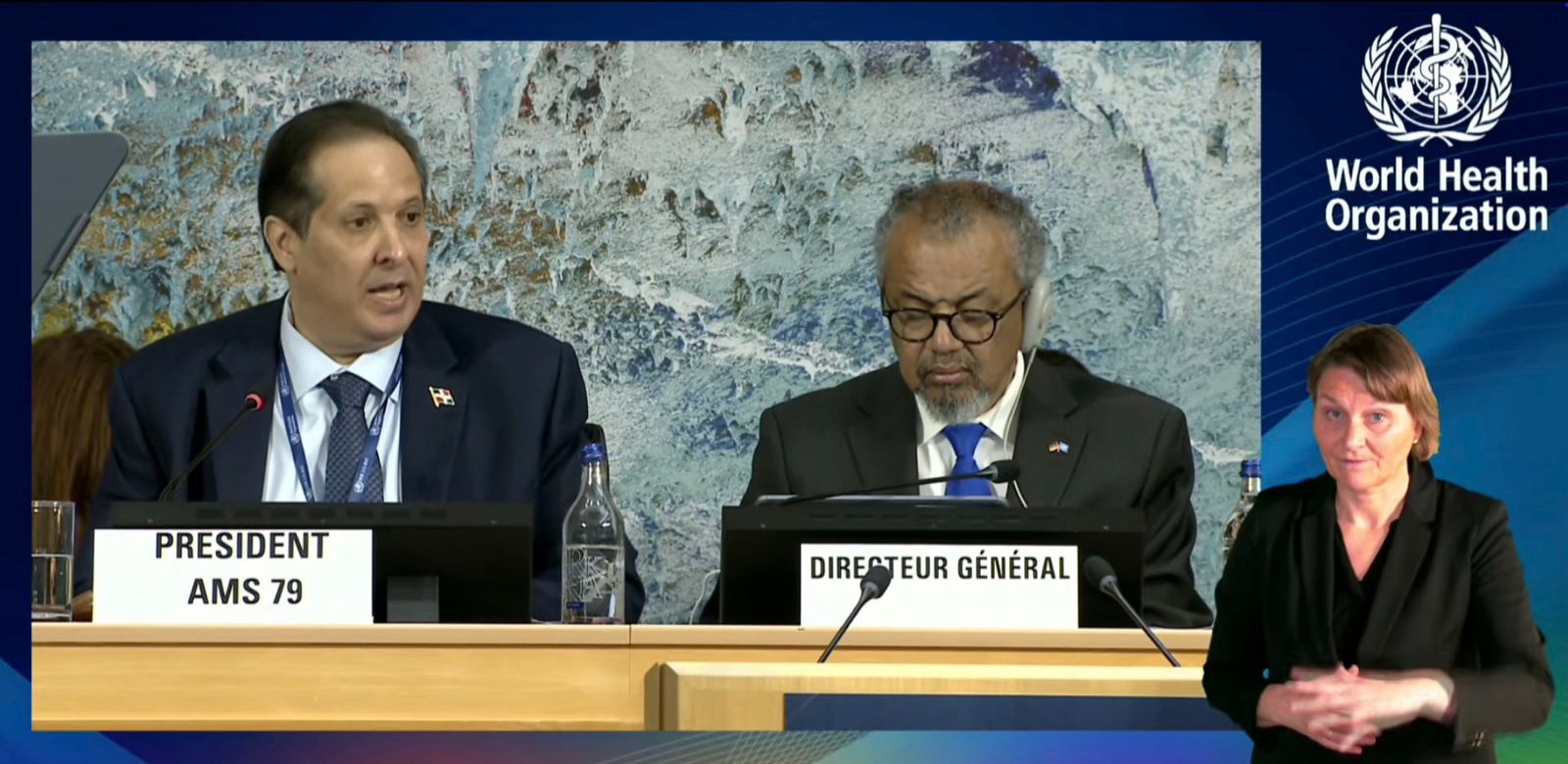 Ministro Víctor Atallah toma posesión como presidente de la Asamblea Mundial de la Salud Ministro Víctor Atallah toma posesión como presidente de la Asamblea Mundial de la Salud