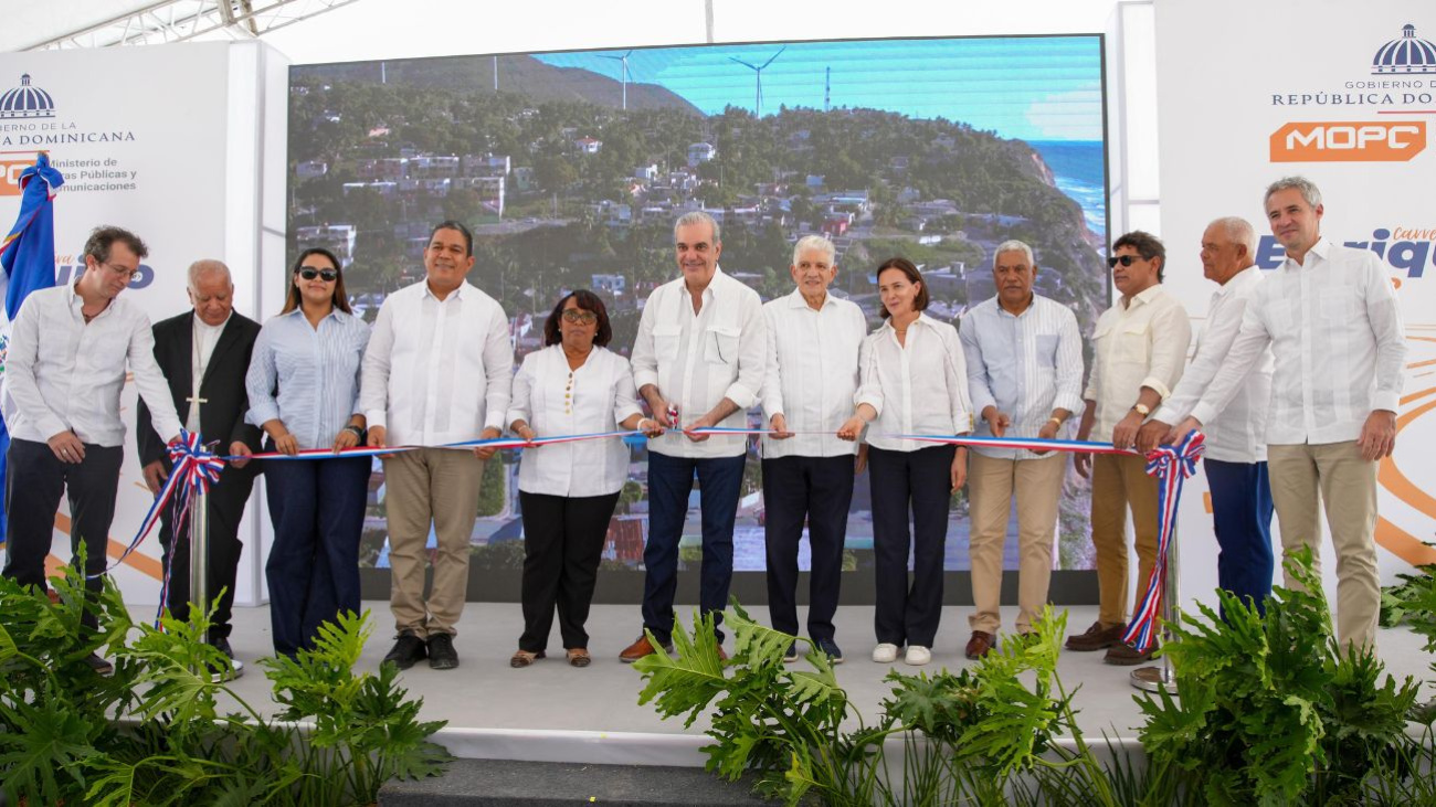 Presidente Abinader inaugura carretera Enriquillo-El Higüero, en Barahona Presidente Abinader inaugura carretera Enriquillo-El Higüero, en Barahona