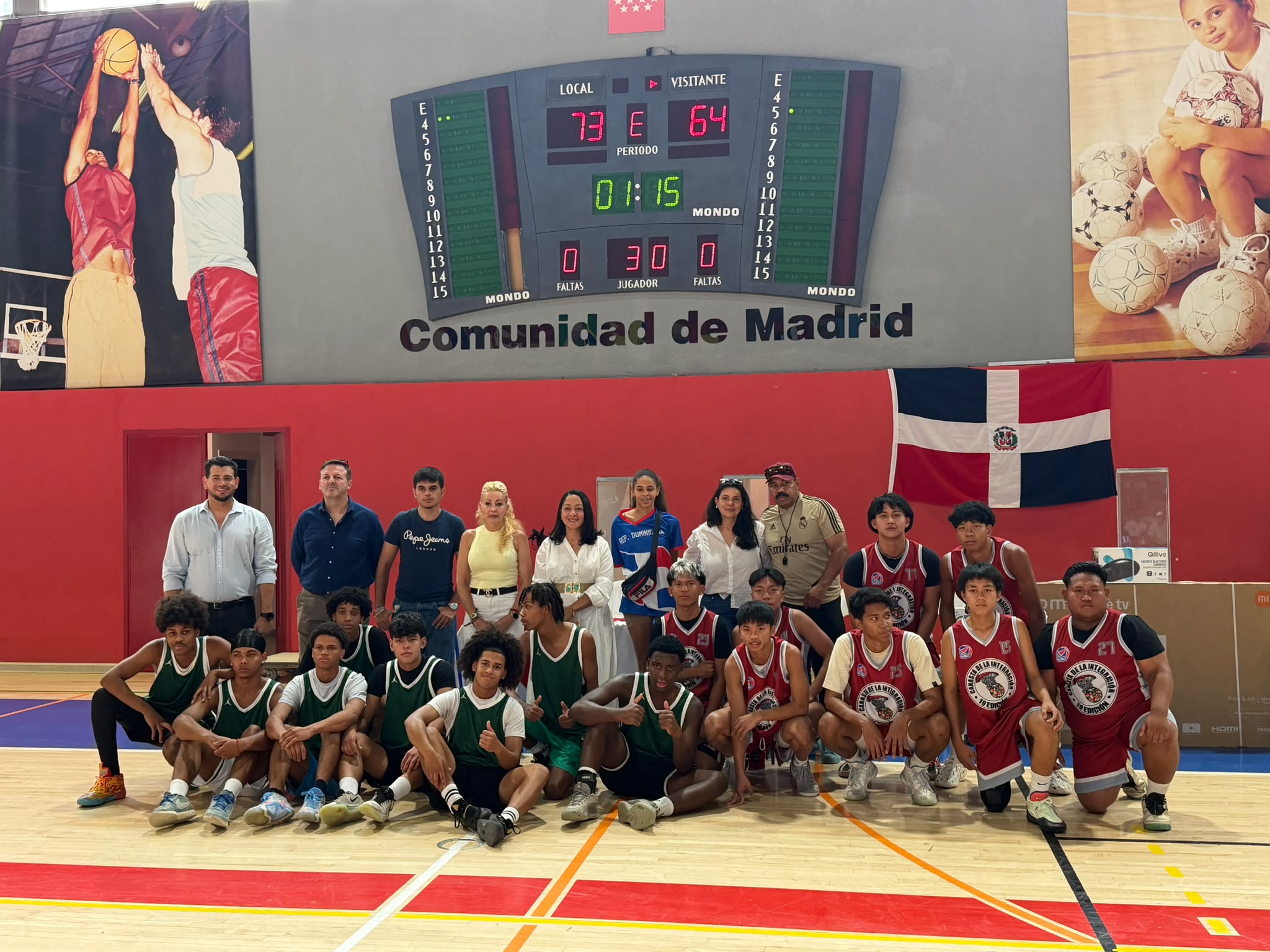 Madrid: La Canasta de la Integración reúne a jugadores de distintas nacionalidades en su XIX edición