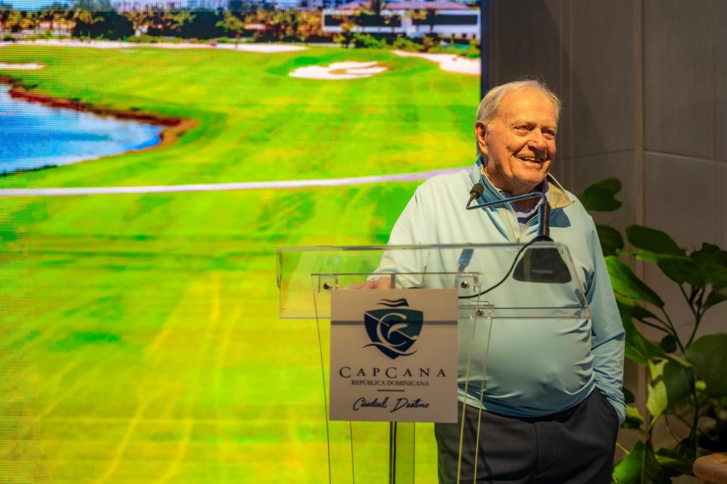 Legendario golfista Jack Nicklaus regresa a Cap Cana para dar seguimiento al desarrollo de Las Iguanas Golf Course